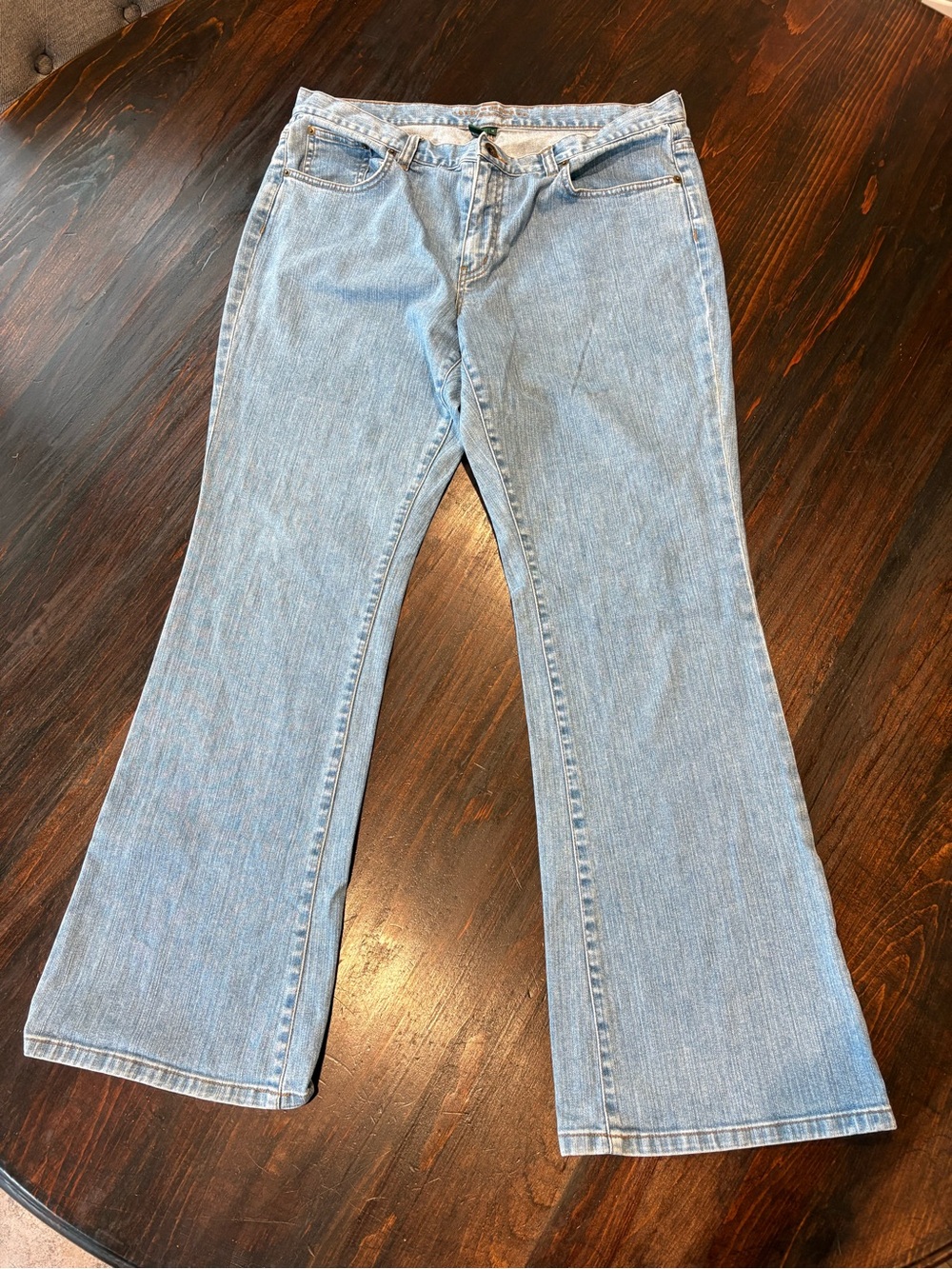 Ralph Lauren Light Blue Boot Cut Jeans